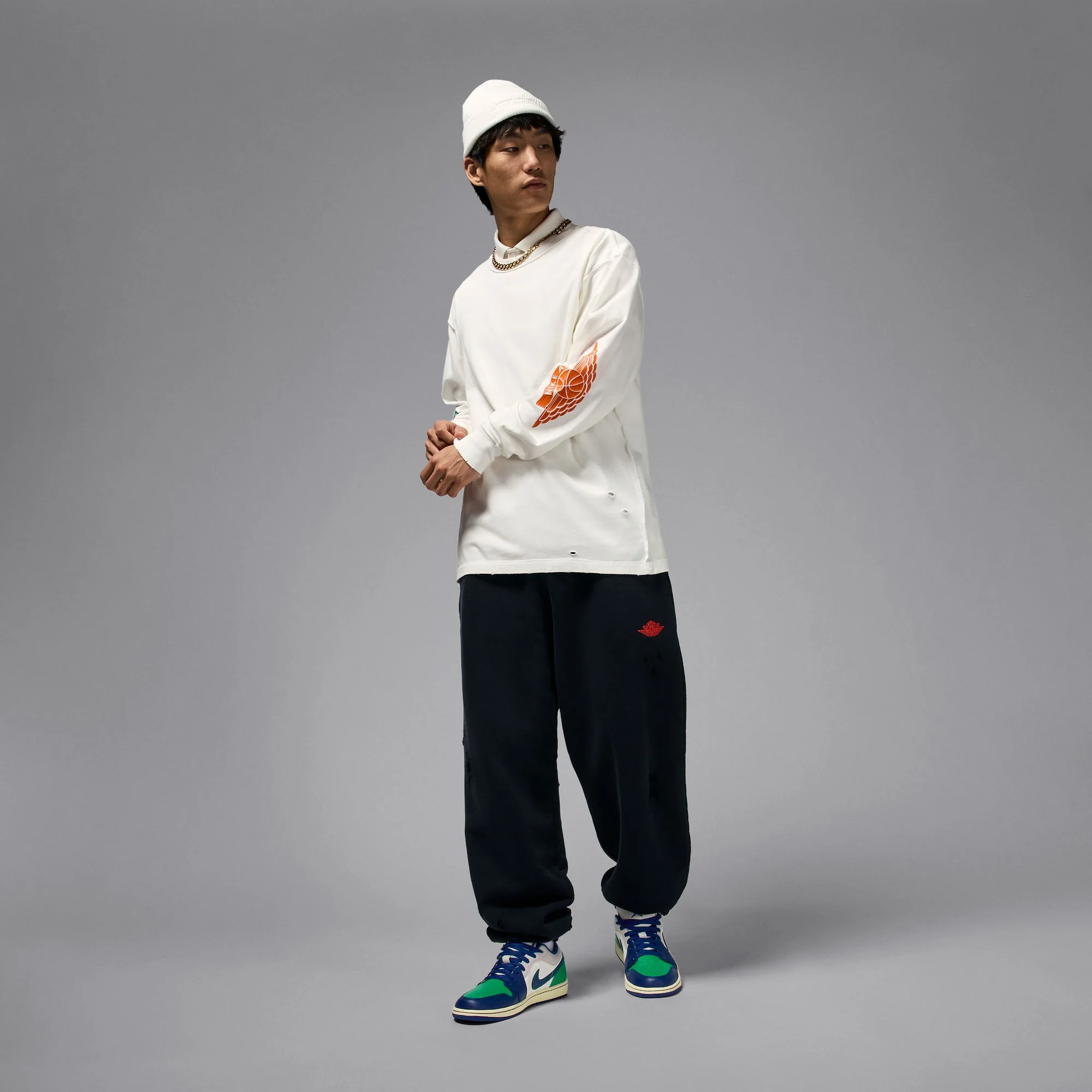 AIR JORDAN 1 LOW סניקרס - Image 9