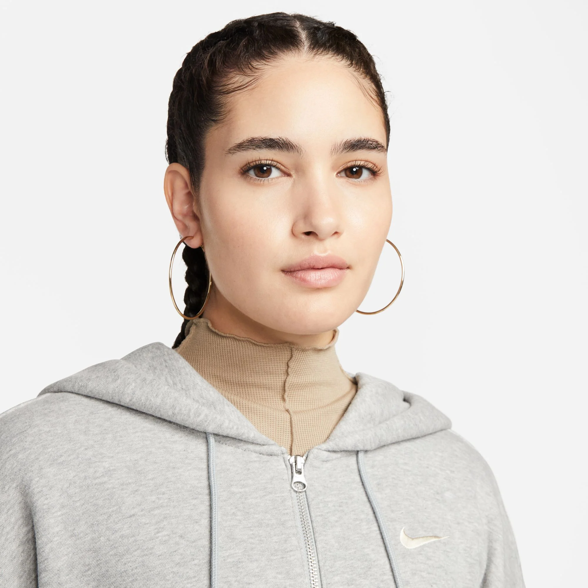 OVERSIZED FULL-ZIP סווטשירט - Image 3