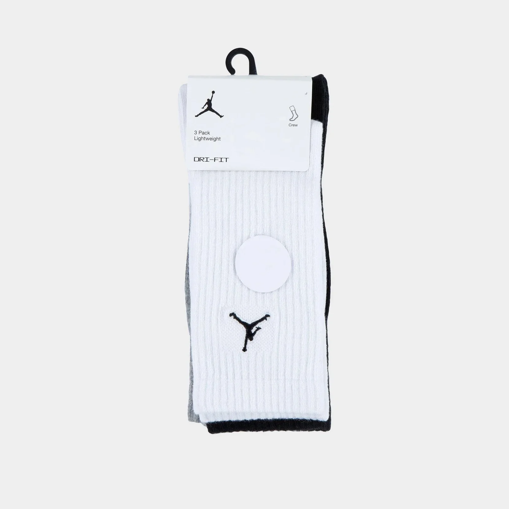 LIGHTWEIGHT DRI-FIT CREW מארז 3 גרביים - Image 3