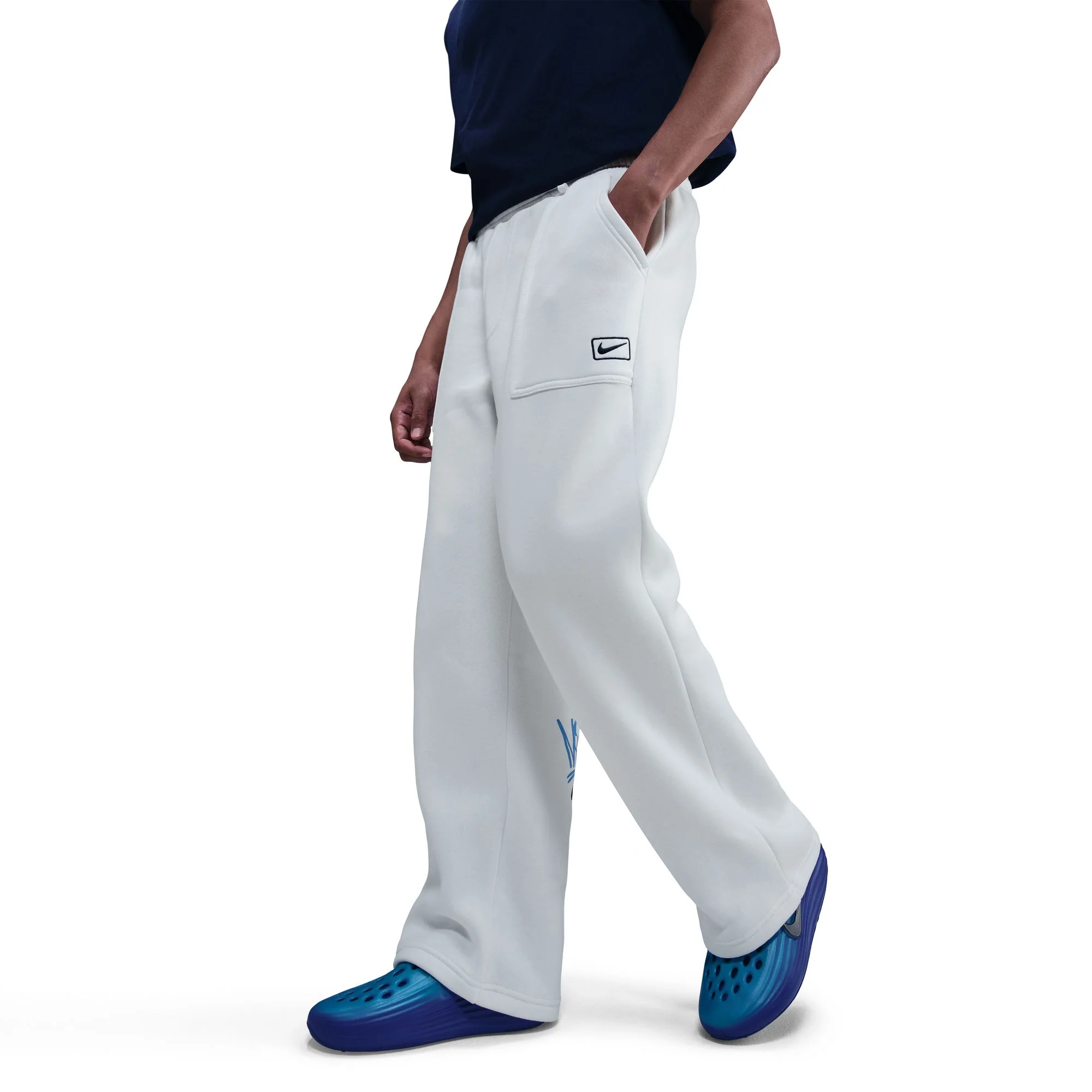 OPEN HEM FLEECE מכנסיים ארוכים - Image 3