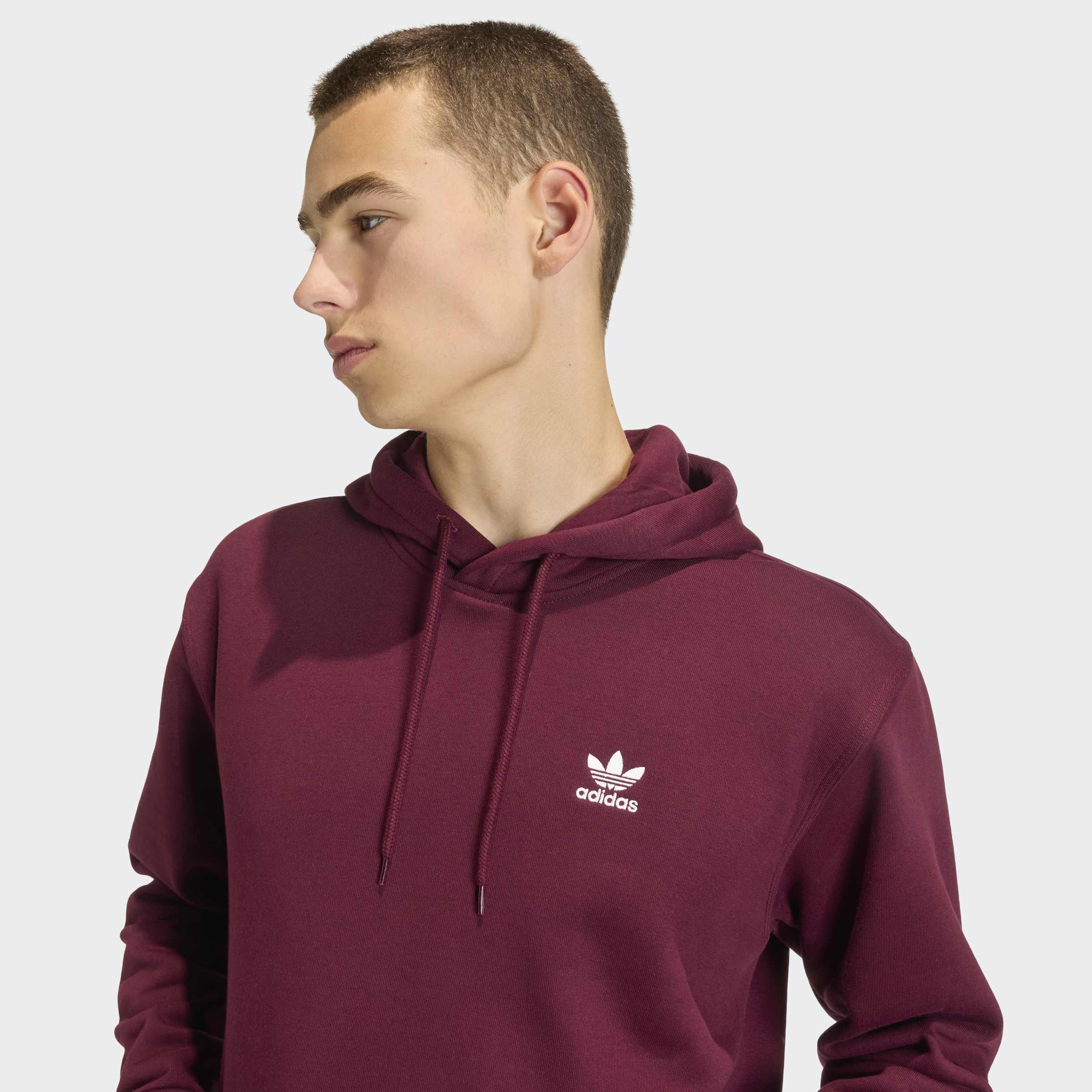 Essential Loose Fleece סוויטשירט קפוצ’ון - Image 3