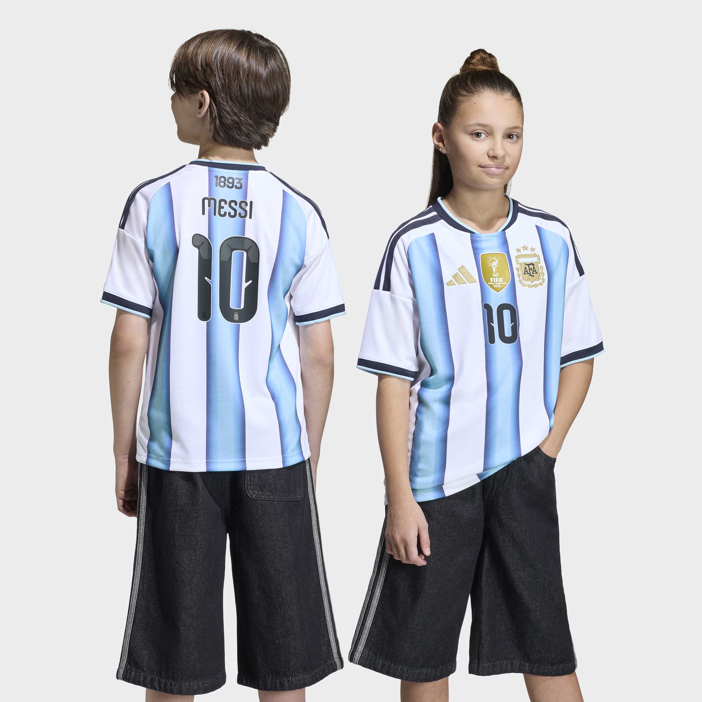 ARGENTINA 26 HOME REPLICA MESSI טי שירט - Image 2
