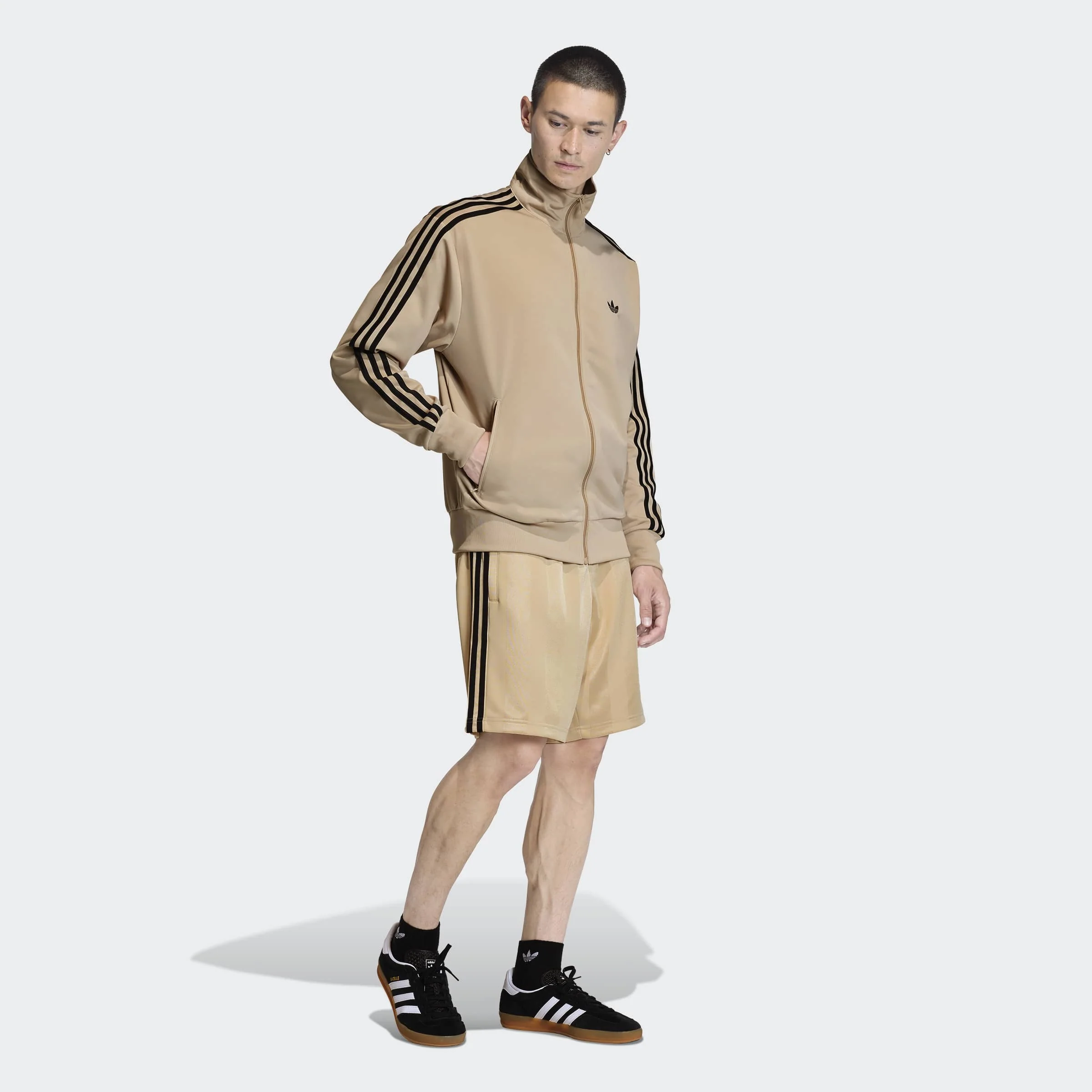 Stripes Loose Engineered מכנסיים קצרים - Image 3