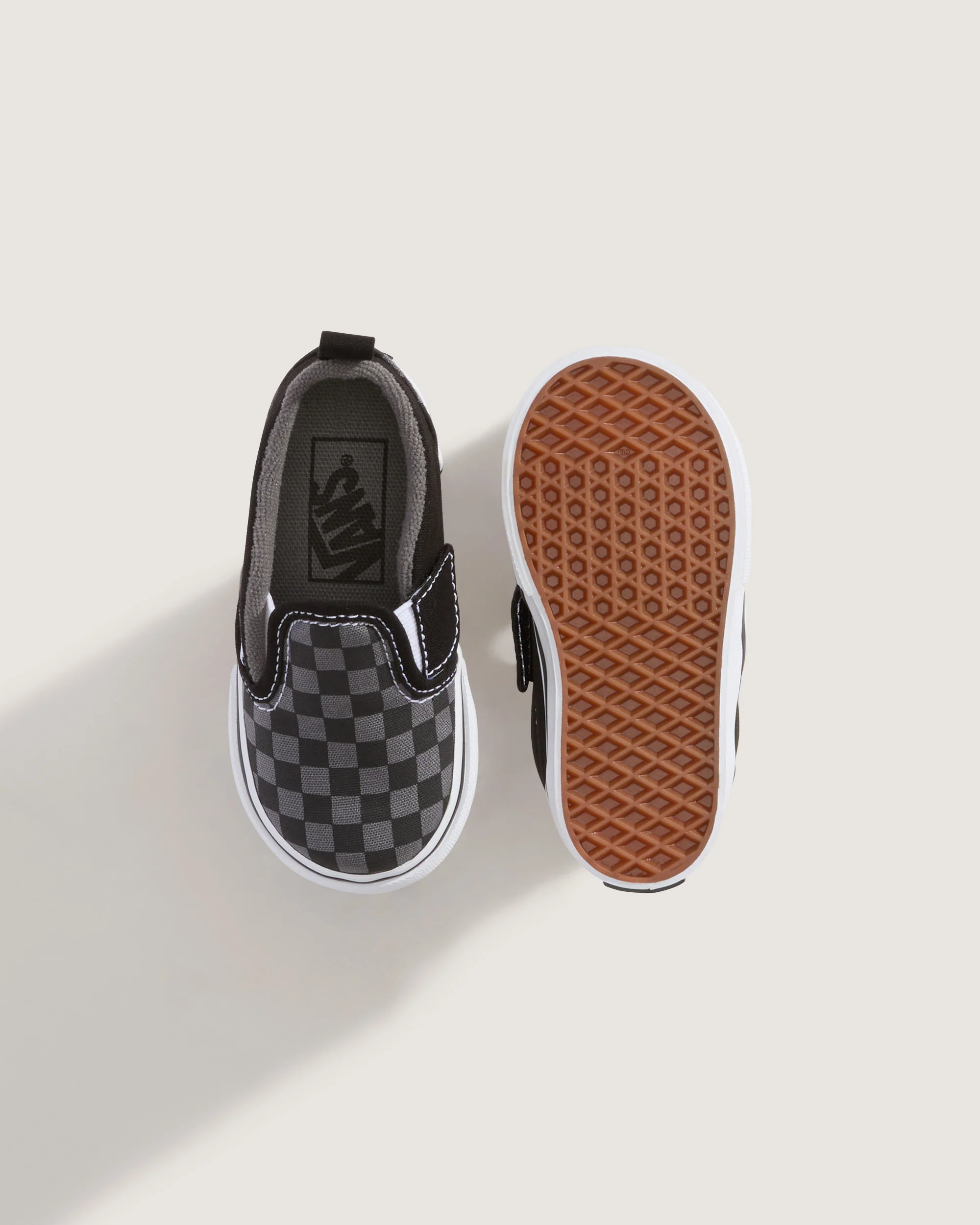 TD SLIP ON V BLK PEWTER סניקרס תינוקות - Image 3