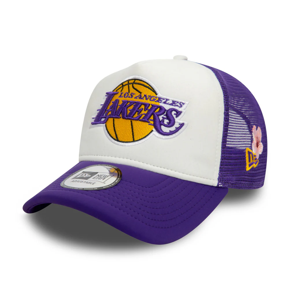 כובע רשת TRUCKER עם לוגו LOS ANGELES LAKERS - Image 5