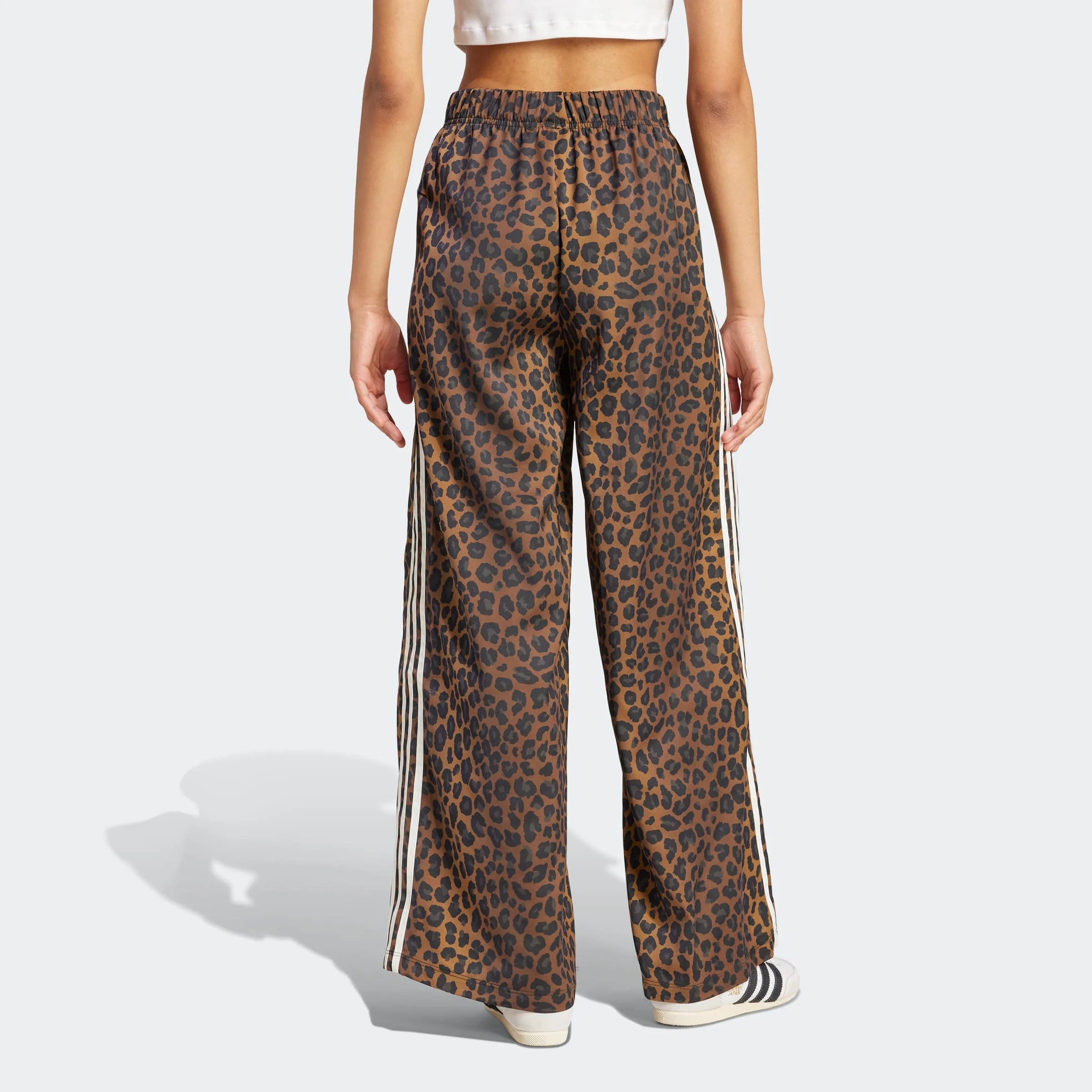 Satin Leopard מכנסי פרינט - Image 2